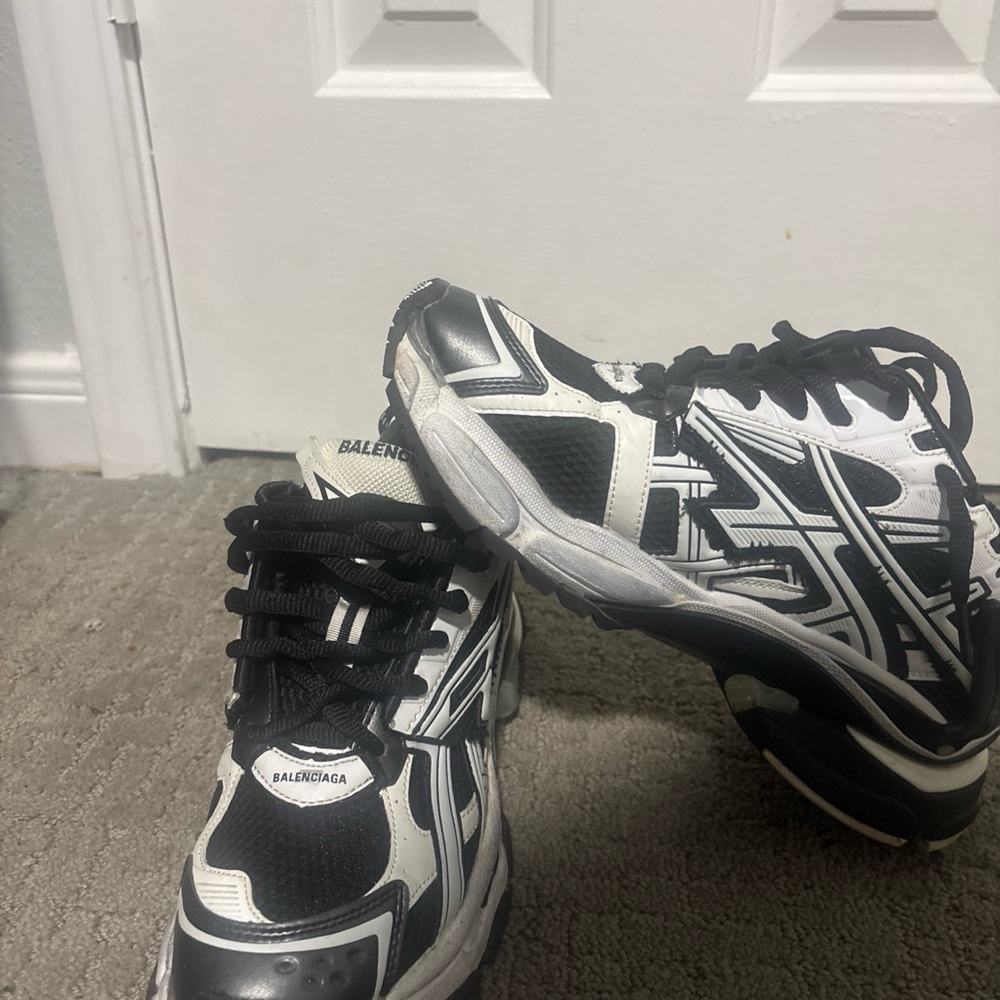 Balenciaga Monochrome Athletic Shoes